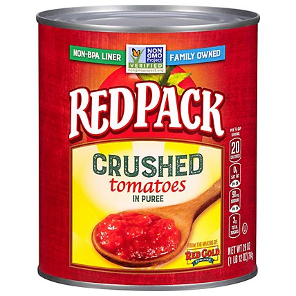 Red Pack Crushed Tomatoes - 28 OZ - Image 1