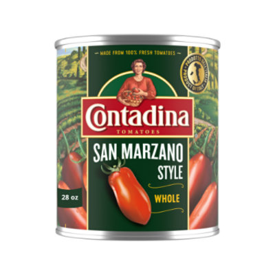 Contadina San Marzano Style Whole Tomatoes Can - 28 OZ - Image 1