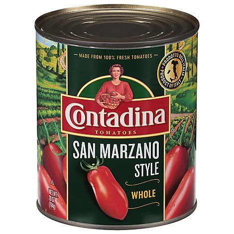 Contadina San Marzano Style Whole Tomatoes Can - 28 OZ