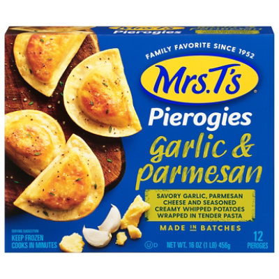 Mrs. T's Garlic & Parmesan Pierogies - 12 Count - Image 4