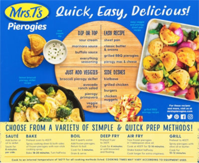 Mrs. T's Garlic & Parmesan Pierogies - 12 Count - Image 7