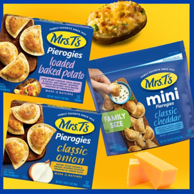 Mrs. T's Garlic & Parmesan Pierogies - 12 Count - Image 3