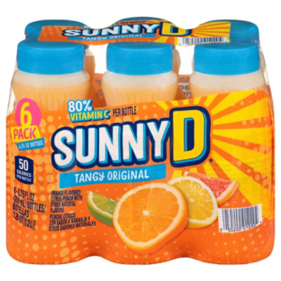 Sunny Delight Tangy Original Citrus Punch - 6-6.75 FZ - acmemarkets