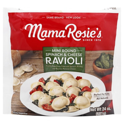 Mama Rosies Spinach And Cheese Ravioli - 24 OZ - Image 3