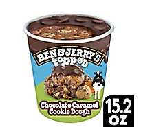 Ben & Jerry's Chocolate Caramel Cookie Dough Topped Ice Cream - 15.2 Oz