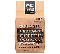 Vermont Coffee Co Coffee Dark Whole Bean - 16 OZ