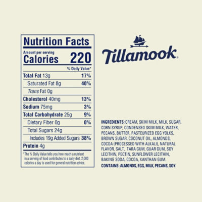 Tillamook Caramel Toffee Crunch Ice Cream - 48 Oz - Image 7