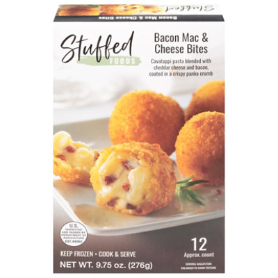 Stuffed Foods Bacon Mac & Cheese Bites - 9.75 OZ - Image 3