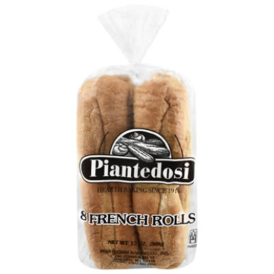 Piantedosi French Rolls 8 Pack - 13.6 OZ - Image 2