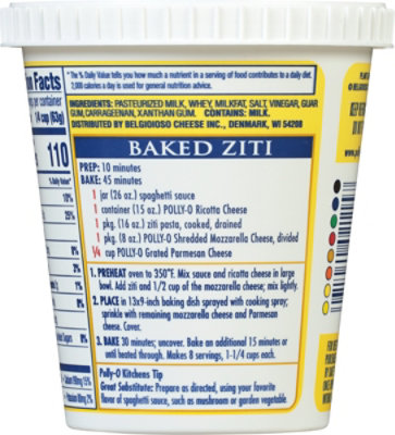 Pollio Ricotta Whole Milk - 15 OZ - Image 6