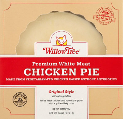 Willow Tree White Meat Chicken Pie - 10 OZ - Image 2