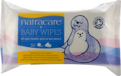 Natracare Wipe Org Cotton Ba - 50 CT - Image 2