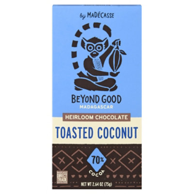 Beyond Good Chocolate Bar Toasted Coconut - 2.64 Oz - Image 3