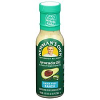 Newmans Own Avocado Ranch Salad Dressing - 8 OZ - Image 3