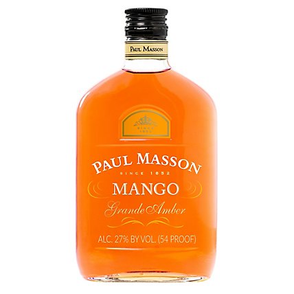 Paul Masson Mango Brandy 54 Proof - 375 Ml - Image 1