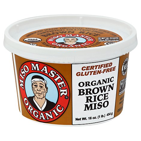 Miso Master Miso Brown Rice Organic Tub - 16 OZ
