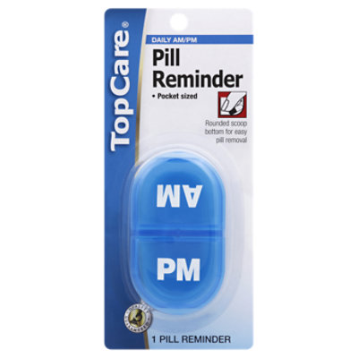 TopCare Pill Reminder Daily Am/Pm - Each - Image 1