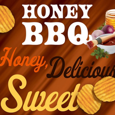 Herrs Barbecue Honey Potato Chips - 2.75 OZ - Image 3