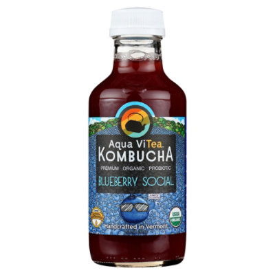 Aqua ViTea Bluebernie Kombucha - 16 Fl. Oz. - Image 3