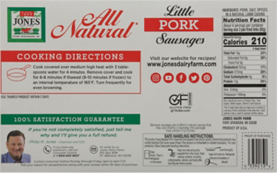 J Pork Sausage Links All Natural - 12 OZ - Image 6