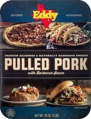 Eddy Pulled Pork With Bbq Sauce 16 OZ acmemarkets - Main Image