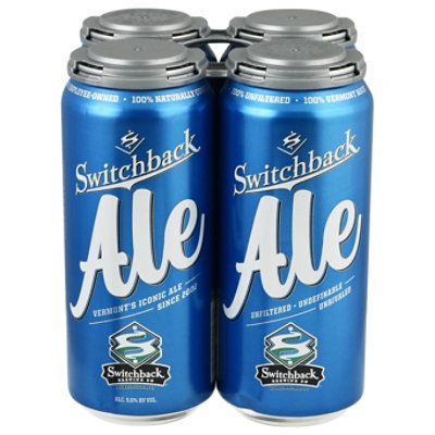 その他 ALE NO ALE Switchback Ale In Cans - 4-16 FZ - starmarket
