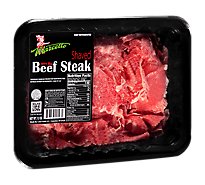 Shaved Beef Steak - 12 Oz.