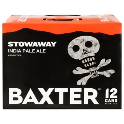 Baxter Stowaway Ipa In Cans - 12-12 FZ - shaws