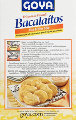 Goya Bacalaitos - 4.5 OZ - Image 2