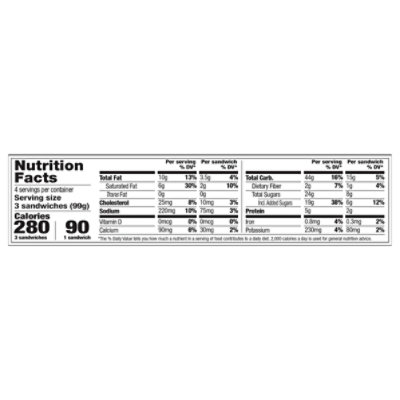 Hood Limited Edition Double Chocolate Ice Cream Sandwich Multipack - 12-2 Oz - Image 4