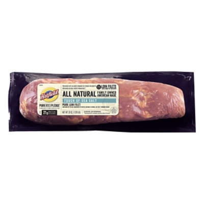 Hatfield Sea Salt Pork Loin Fillet - 1.38 LB - Image 1