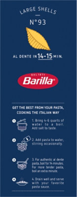 Barilla Large Shells Pasta - 16 Oz - Image 7