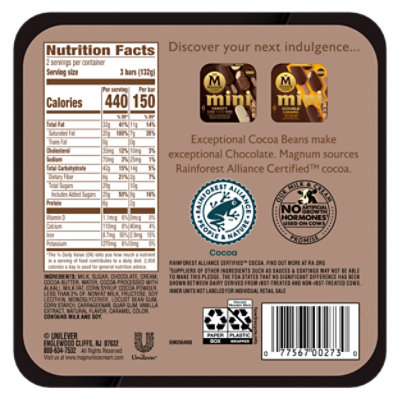Magnum Mini Dark Chocolate Truffle Ice Cream Bars - 11.1 Oz - Image 6
