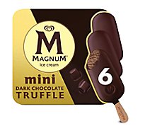 Magnum Dark Chocolate Truffle Ice Cream Bars - 6 Count