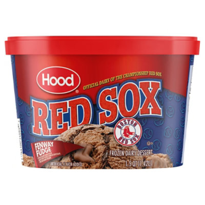 Hood Red Sox Fenway Fudge Frozen Dairy Dessert - 1.5 Quart - Image 3