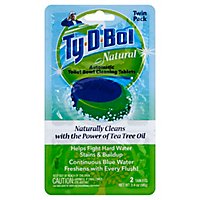 Ty D Bol Ntrl Automatic Toilet Bowl Cleaning Tablets 2pk - 2-1.7 OZ - Image 1