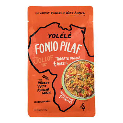 Yolele Fonio Pilaf Jollof - 7 Oz - Image 1