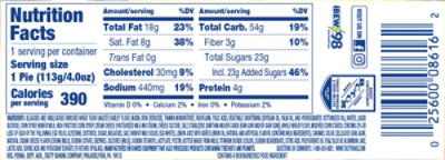 Tastykake Lemon Cheesecake Pie - 4OZ - Image 5