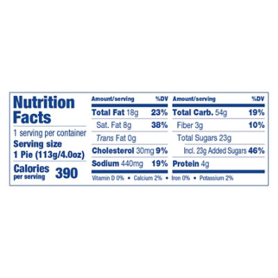 Tastykake Lemon Cheesecake Pie - 4OZ - Image 3