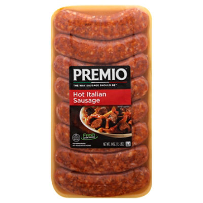 Premio Hot Italian Sausage Links - 24 OZ - Image 3