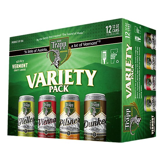 Von Trapp Variety In Cans - 12-12 FZ