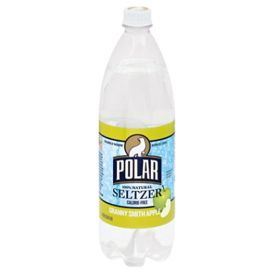 Polar Seltzer Apple Granny Smith - 33.8 FZ - shaws