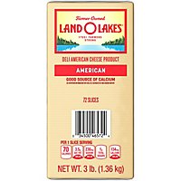Land O Lakes White American Cheese - 3.00 Lb. - Image 2