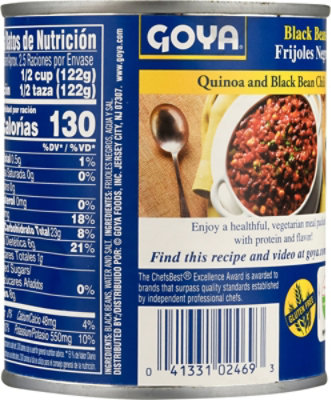 Goya Beans Black - 10.5 OZ - Image 5