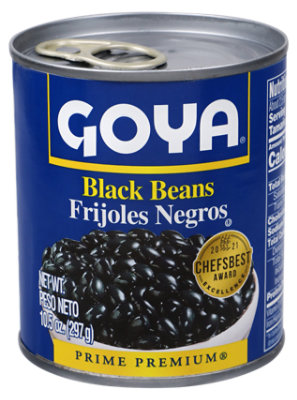 Goya Beans Black - 10.5 OZ - Image 1