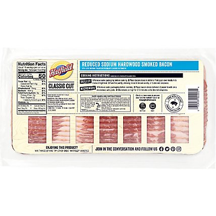 Hatfield Reduced Sodium Sliced Bacon - 16 OZ - Image 6