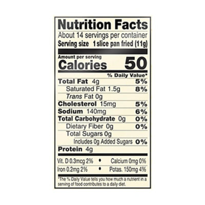 Hatfield Reduced Sodium Sliced Bacon - 16 OZ - Image 4