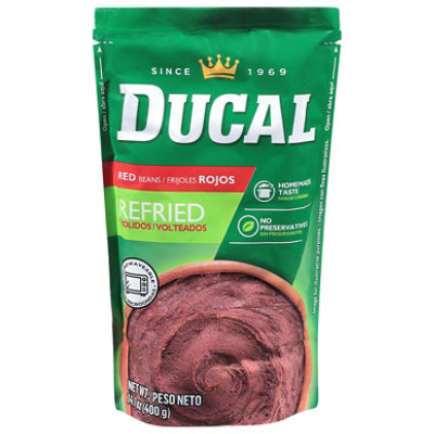 Ducal Beans Refried Red - 14.1 OZ - Image 2