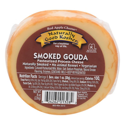 Naturally Good Smoked Gouda Cheese - 8 OZ - Image 3