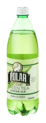 Polar Ginger Ale Diet Green Tea - 33.8 FZ - Image 4